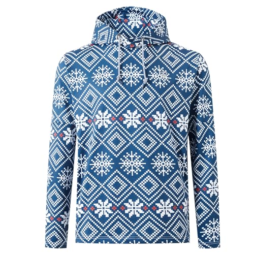 Image of M MAELREG Hoodies for Men Golf Fleece Hooded Sweatshirts Dry Fit Athletic Lightweight Casual Midlayer Mens Hoodies Pullover