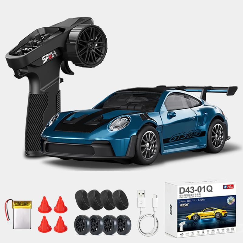 Amazon.com: XURUYI 1:43 RC Drift Car D43-01 - 2.4G Full