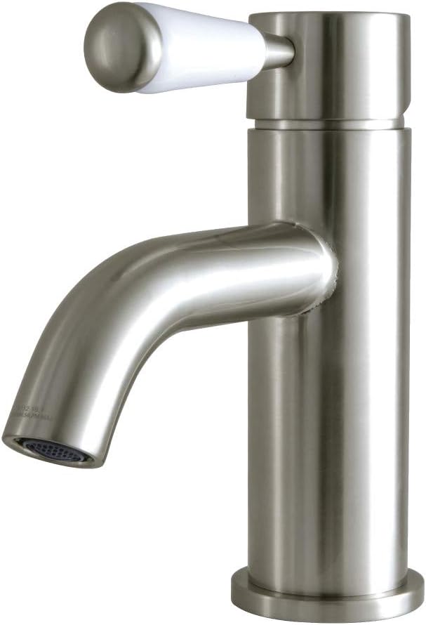 Fauceture LS8228DPL Paris Single-Handle Bathroom Faucet with Push Pop-Up, Brushed Nickel