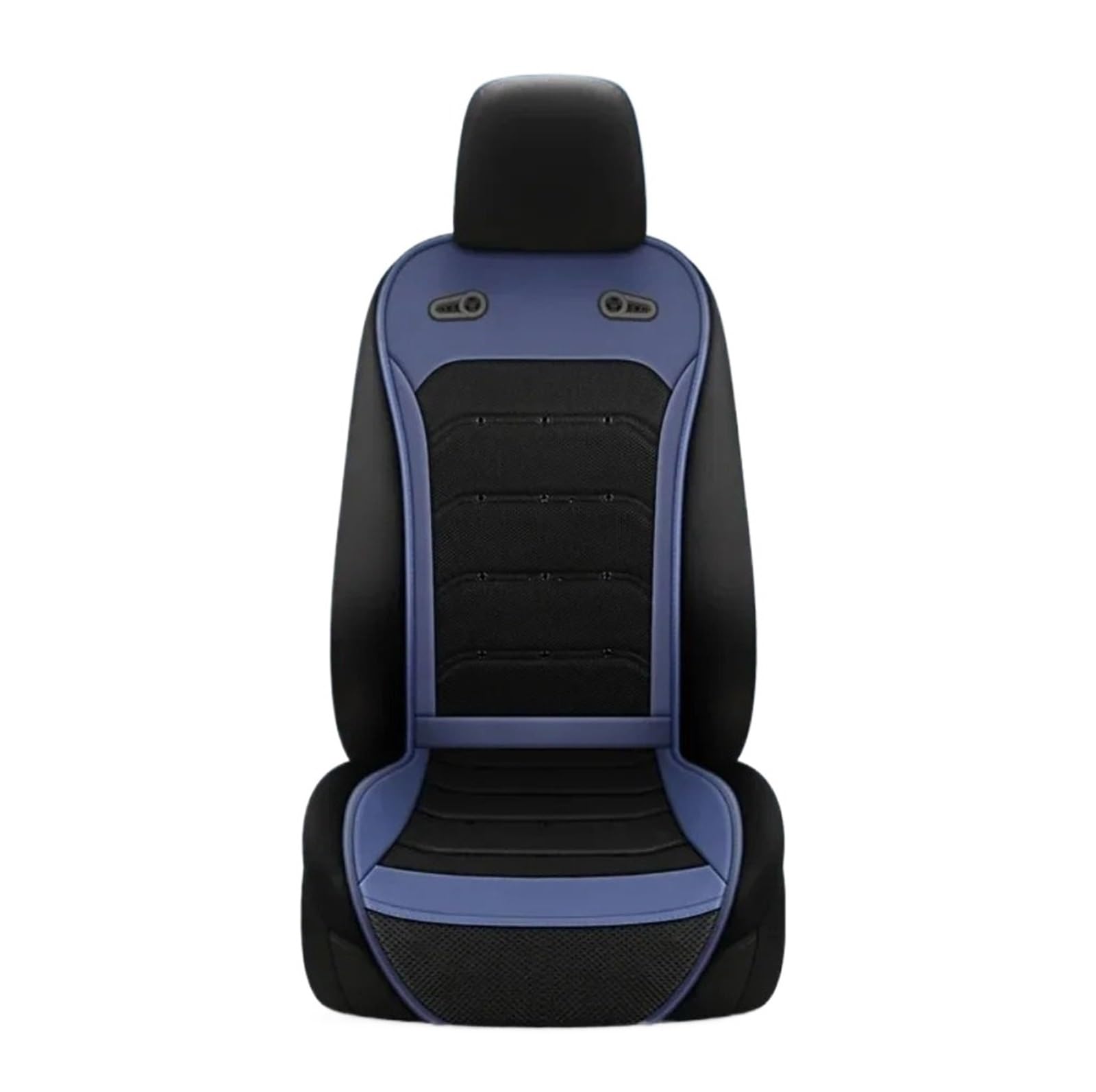 Coussin de refroidissement pour siège de voiture 12V ventilé bleu foncé