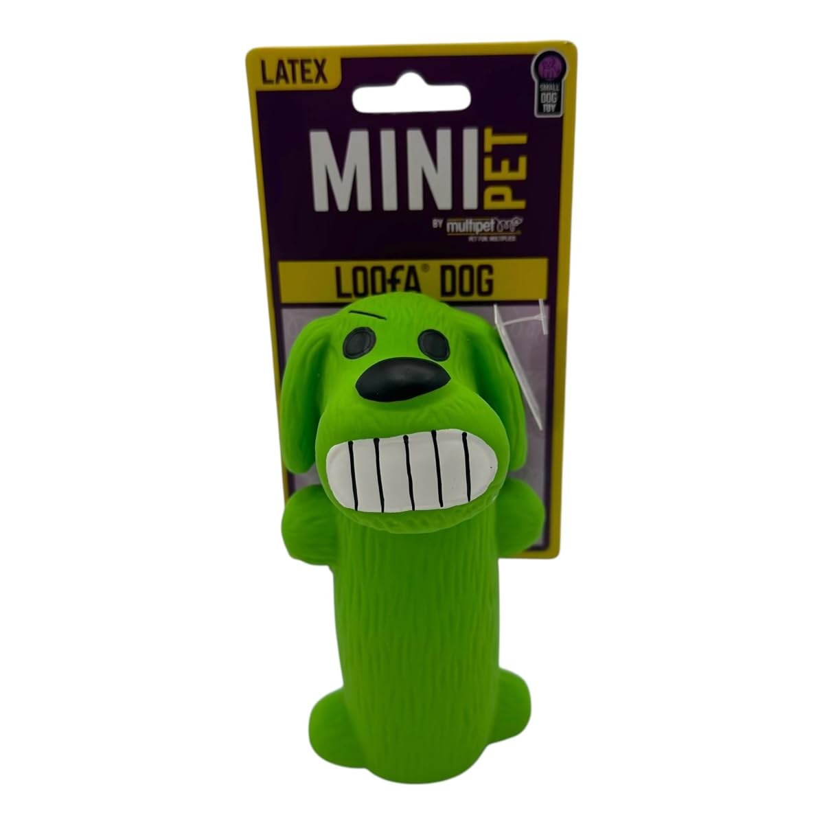 Multipet Mini juguete de látex para perro, XS