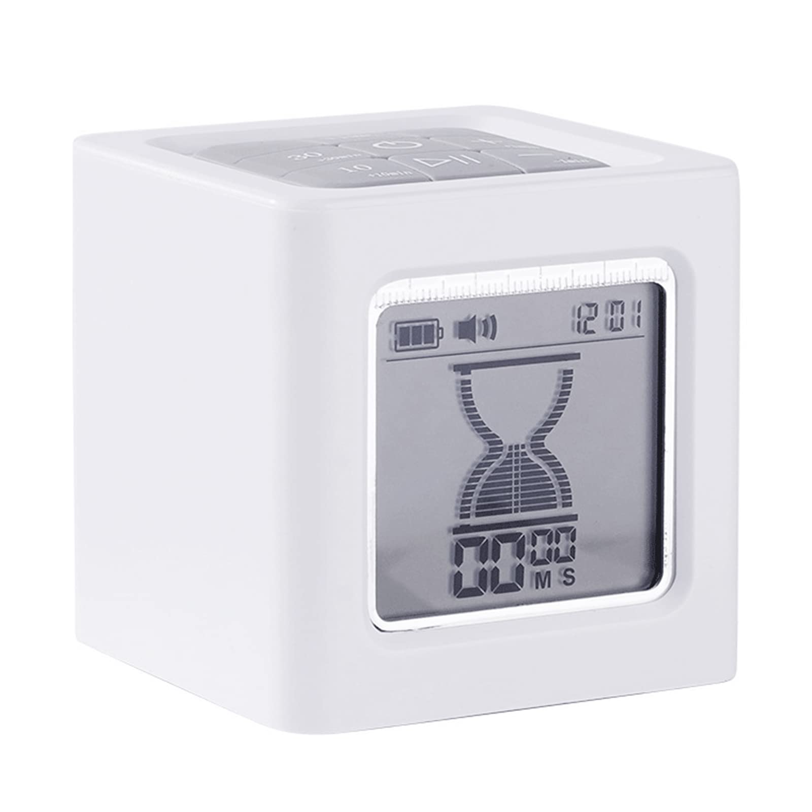Ticktime Timer Cubo Magnetico – Timer Digitale Multimodale Con Vibrazione – ADHD, Cucina, Pomodoro