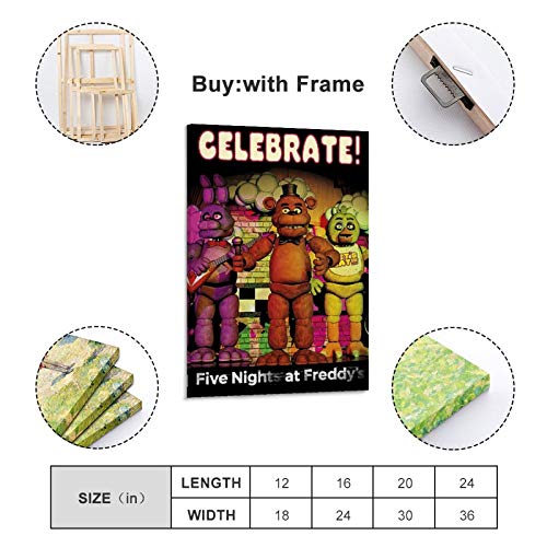 Poster Fnaf Five Nights at Freddy's Celebrate