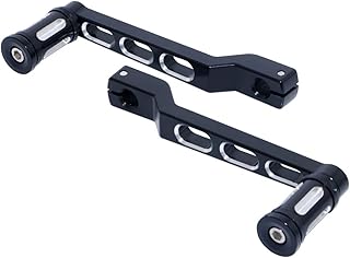 MODADA Gear Shifter for for Softail Touring Electra Road Glide Motorcycle Pedal Heel Toe Gear Shifter Shift Lever with Shift Peg Black Motorcycle Shift Levers Pedals