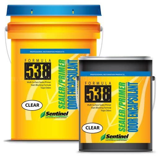 Sentinel 538 Primer/Sealer Smoke and Odor Encapsulant (1 Gallon, Clear