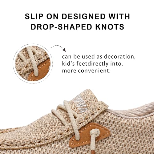 Apakowa Boys & Girls Lightweight Slip-On Loafers for Kids