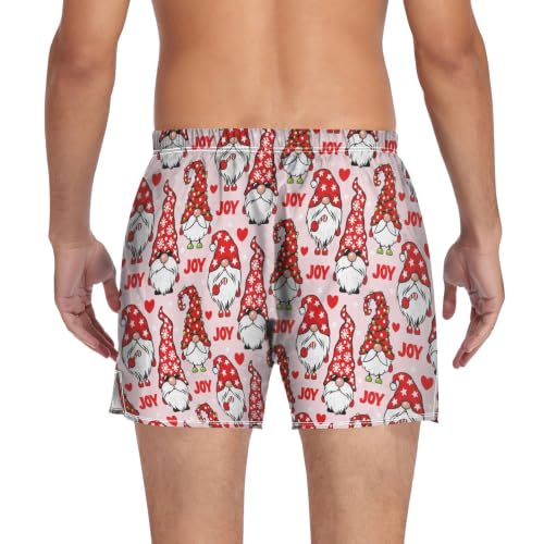 Image of Men's Boxer Shorts Cotton Loose Underwear with Button Fly