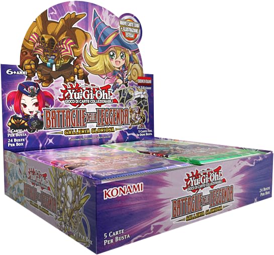 YU-GI-OH! TCG - BATTAGLIE DELLA LEGGENDA: GALLERIA GLORIOSA (BOX 24 BUSTE) - ITA