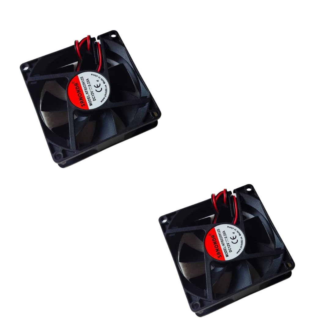 HUMBE&CO- 12 V DC COOLING FAN 2 PCS (B0CKFBTYFX) Amazon Price History, Amazon Price Tracker
