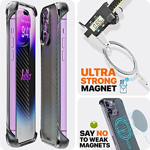 Coque iPhone 14 Pro Max compatible MagSafe avec coins anti-chocs REBEL Flex - 3