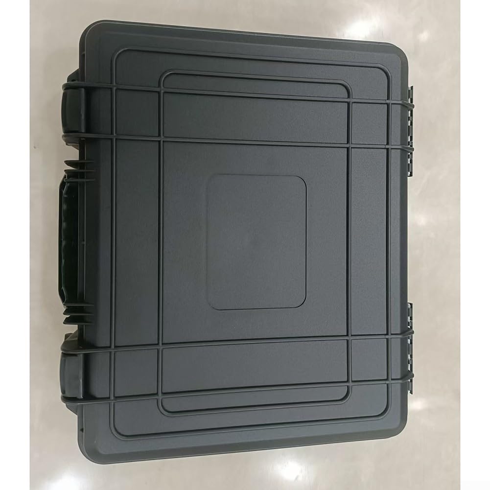Custodia rigida impermeabile IP67 per Starlink per mini - Archiviazione antiurto per cavi adattatori per tubi Power Bank con schiuma personalizzata 41x36x12cm