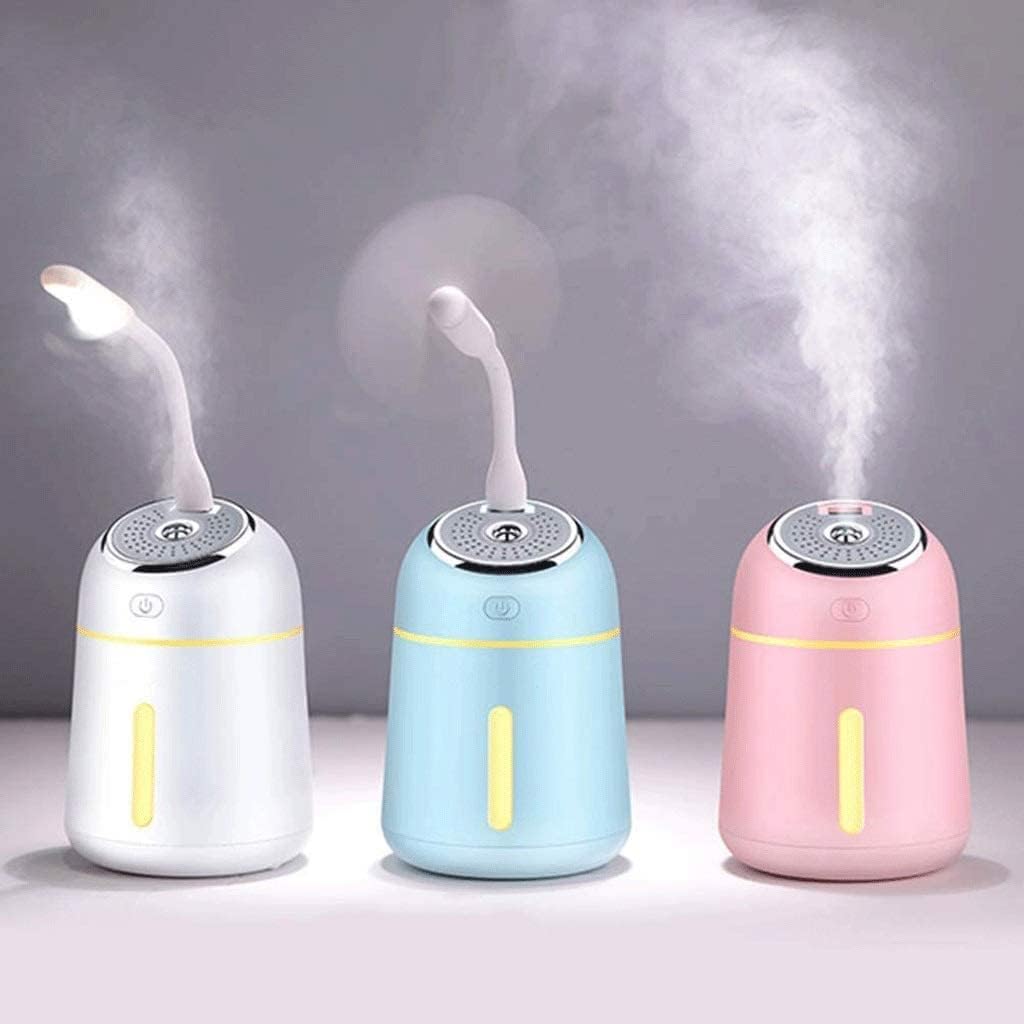 Humidifier, Ultrasonic Cool Mist Humidifiers with for Bedroom, Baby, Home, Adjustable Mist Knob Mist Outlet, air Filtration Automatic Shut-Off (Color : A)