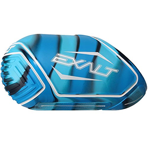 Exalt Paintball Carbon Fiber Tank Cover (Blue Swirl, 68-72ci (Medium))