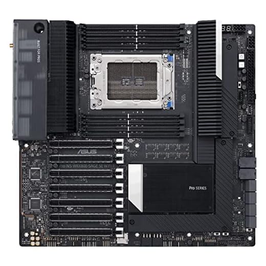 Placa mãe sWRX8 - ASUS Pro WS WRX80E-Sage SE WIFI II (E-ATX)