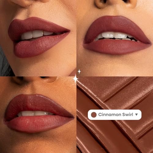 Image of Nykaa Superlight Lip Cloud Airy Mousse Matte Liquid Lipstick for Lip & Cheek - Cinnamon Swirl (5ml)
