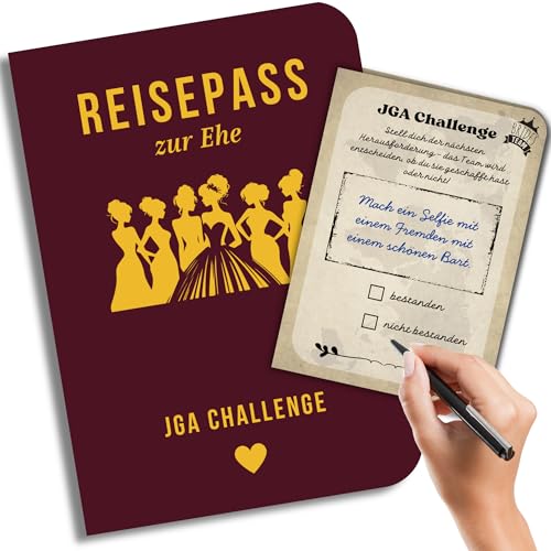 EQUIK PRODUCTS JGA Spiele Frauen & JGA Buch Erinnerung | Junggesellenabschied Frauen Accessoire | Pâ€¦ – Miniatur