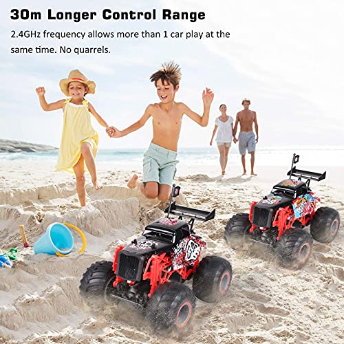 tech rc Remote Control RC Car 2.4Ghz Monster Truck 1:14 Scale - Image 4