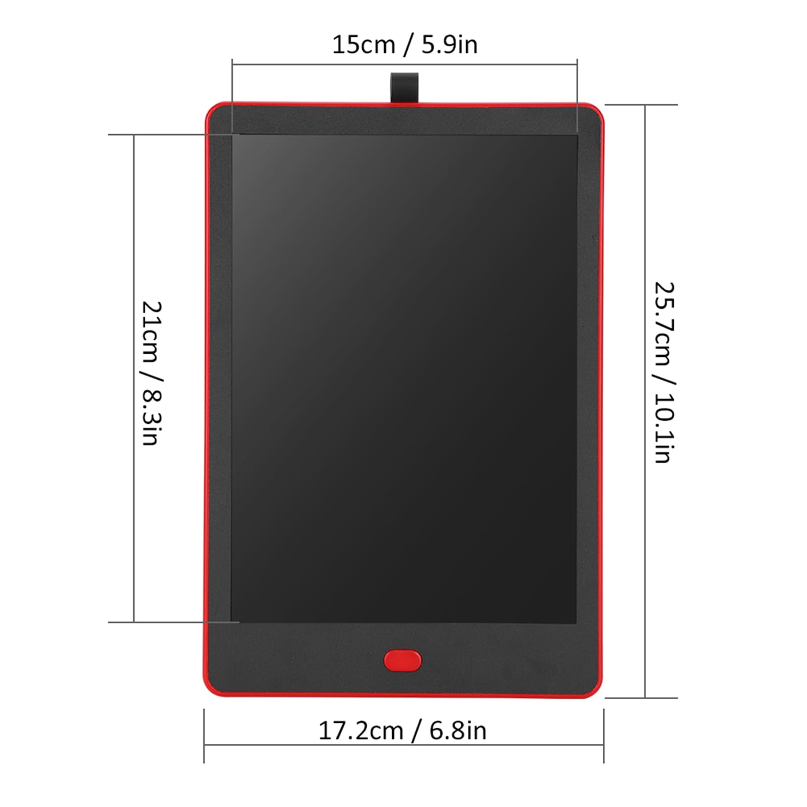 Tavoletta Grafica con Schermo, Tavoletta Grafica LCD LED a Doppia Faccia con Penna, Blocco da Disegno Digitale Compatibile con Android 6.0, ios13.3 e versioni successive,
