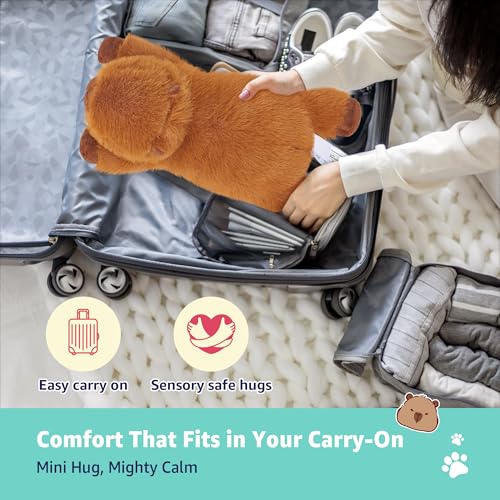 Onsoyours Original Capybara Microwavable Stuffed Animal, 15 inch Heatable Capybara Plush for Warmth & Comfort - Soft Cute Plushies Toys for Kids & Adults by Onsoyours - Used condition - Image 7