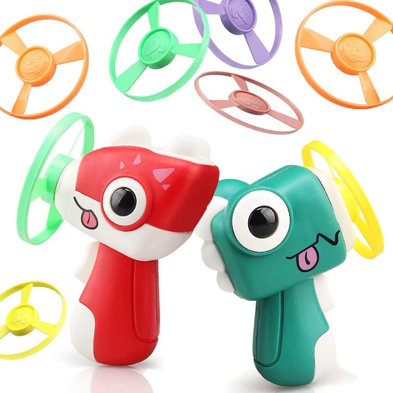 See full amazon price history chart for SAMVARDHAN Flying Disc Launcher Toy, Kids Outdoor Flying Saucer Toys, Portal Gun, 4 Flying Discs Gun and 1 Light Up Spinning Tops with Flashing LED Lights for Kids Ages 3-12+ SAMVARDHAN Flying Disc Launcher Toy, Kids Outdoor Flying Saucer Toys, Portal Gun, 4 Flying Discs Gun and 1 Light Up Spinning Tops with Flashing LED Lights for Kids Ages 3-12+ (B0D5QT7463) Amazon Price History, Amazon Price Tracker