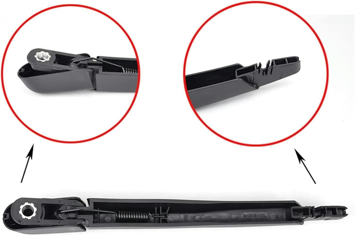 Rear Wiper Arm Kit + Wiper Blade For Nissan Qashqai 2000 – Easy Installation
