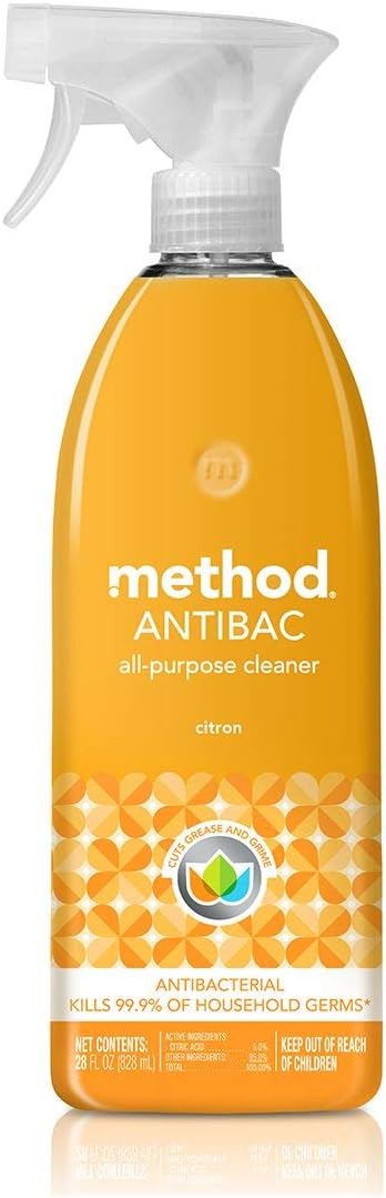 Method Antibacterial All Purpose Cleaner, Wildflower, 28 Ounce (Pack 8): Health & Personal Care