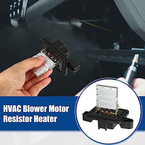 Image of ACROPIX Car HVAC Blower Motor Resistor Heater Fit for Chrysler Town Country 2008-2010 for Dodge Grand Caravan 2008-2010 NO. 68029723AA /68050014AA - Pack of 1 Black