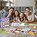 6PCS Bible Paint by Stickers for Kids Ages 4-8 2025 VBS Crafts Sticker by Number Puzzle Activity Book Christian Gift Sunday School DIY Art Kit with Religious Jesus Nativity Tree Noah’s Ark 48 Pictures