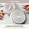 GreenPan Nova 10-Piece Cookware Pots & Pans Set, Oprah’s Favorite Things 2024, PFAS-Free Ceramic Nonstick, Fry, Sauté, Stockpot, Utensils, Lids, Induction Suitable, Dishwasher & Oven Safe, Clay #5