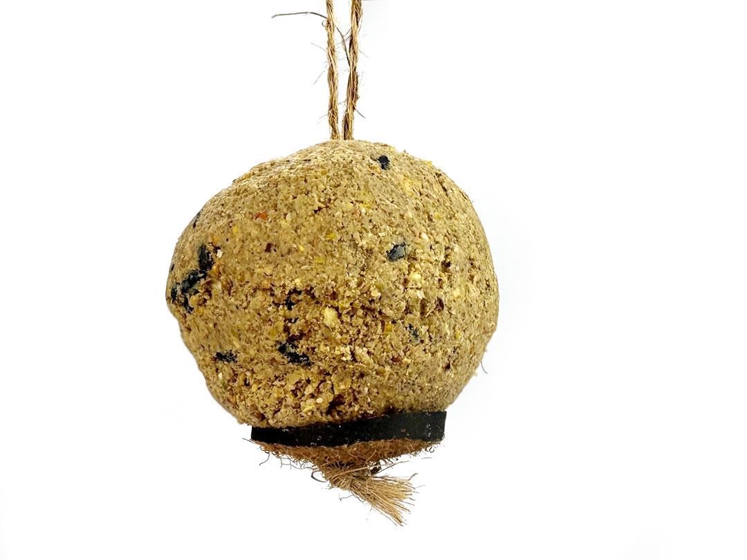 Chubby Sustainable Original Giant Premium Suet Ball Wild Bird Food, High Energy Fat Balls For Wild Birds, Hanging Nutritious, Protein-Rich Feed Suet Balls (Pack of 1)