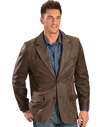 Scully Men's Western Leather Blazer - 602-632