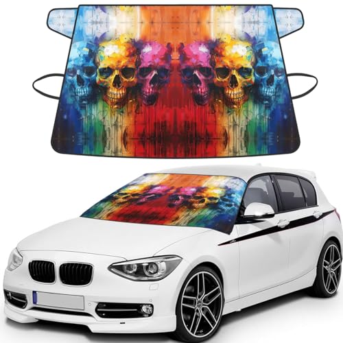 Cubierta de nieve para coche evita rascar parabrisas con hielo y calaveras
