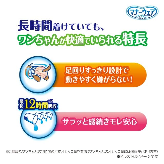 Amazon.co.jp: ユニ・チャーム マナーウェア 長時間快適オムツ 女の子
