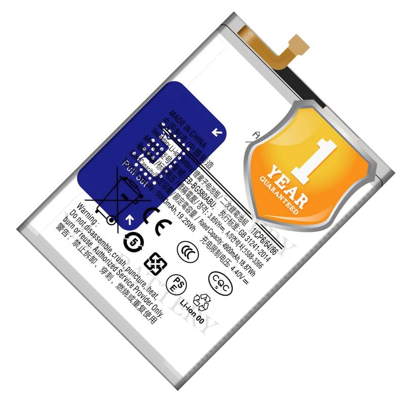 Image of Original EB-BG580ABU Battery Compatible for Samsung Galaxy M20 (SM-M205F /DS) | M30 (SM-M305F) - (5000mAh) - 1 Year Warranty K7