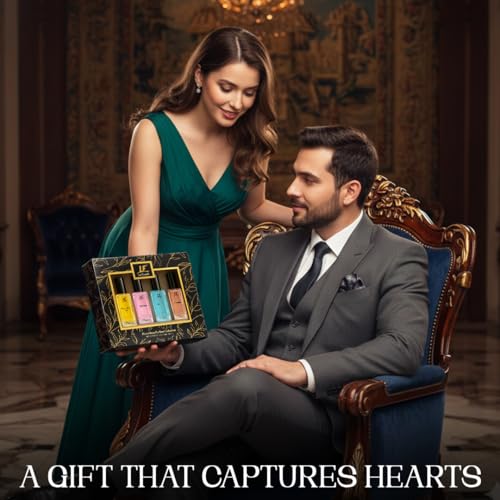 Image of La French Marvellous Perfume Collection Gift Set - 4 x 20ml (80ml) | Long-Lasting Unisex Fragrance Set | Premium Perfumes for Men & Women | Ideal Gift for All Occasions
