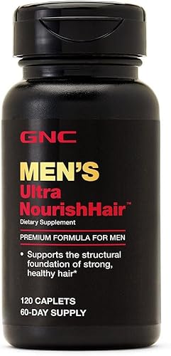 Miniatura 3 de GNC Suplemento capilar ultra nutritivo para hombres | Apoya el cabello fuerte y saludable | 120 cápsulas