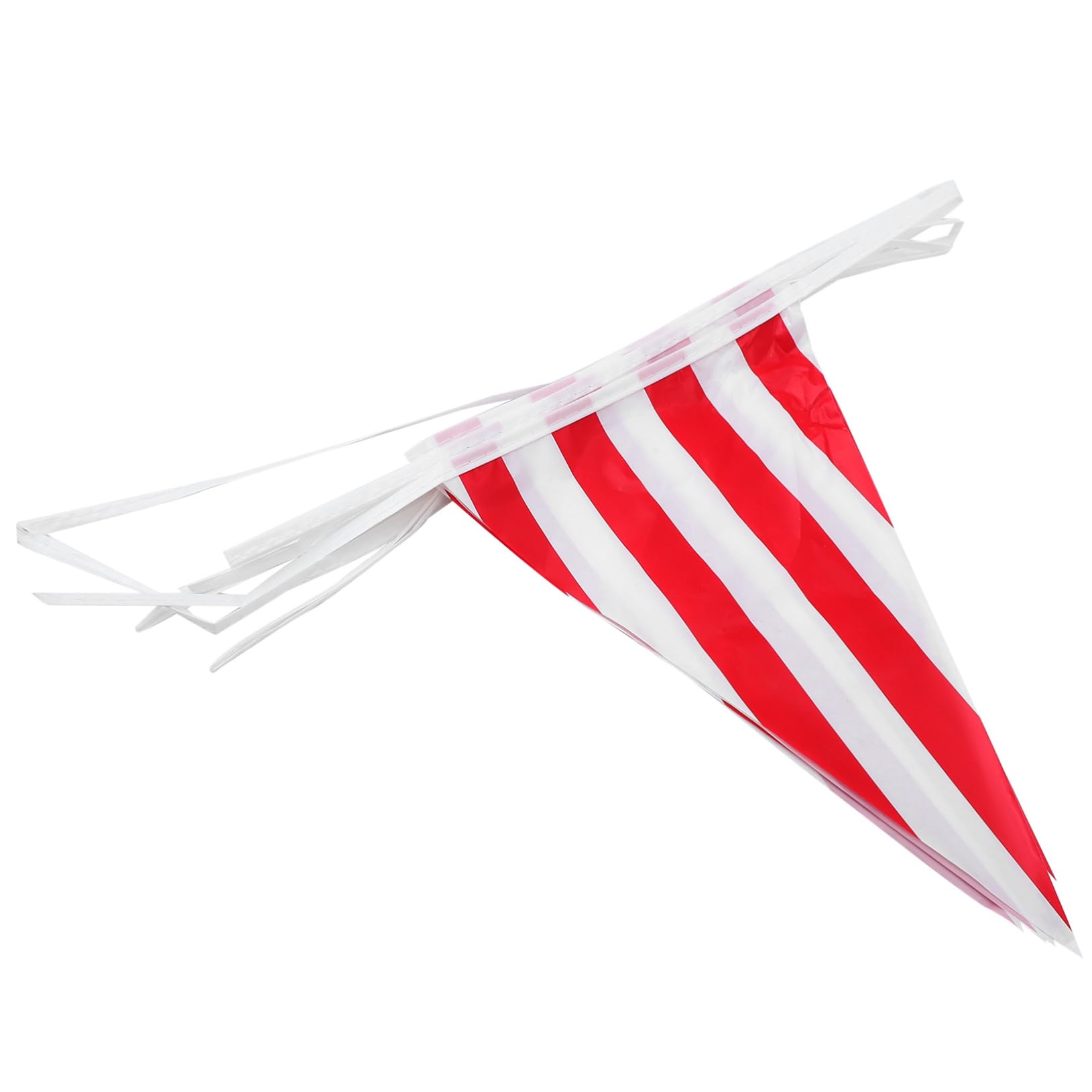 TOYANDONA 4ensembles Guirlande De Fanions Triangulaires Rayés Et Décoration De Fête Pour Carnaval Anniversaire Et Noël Faces