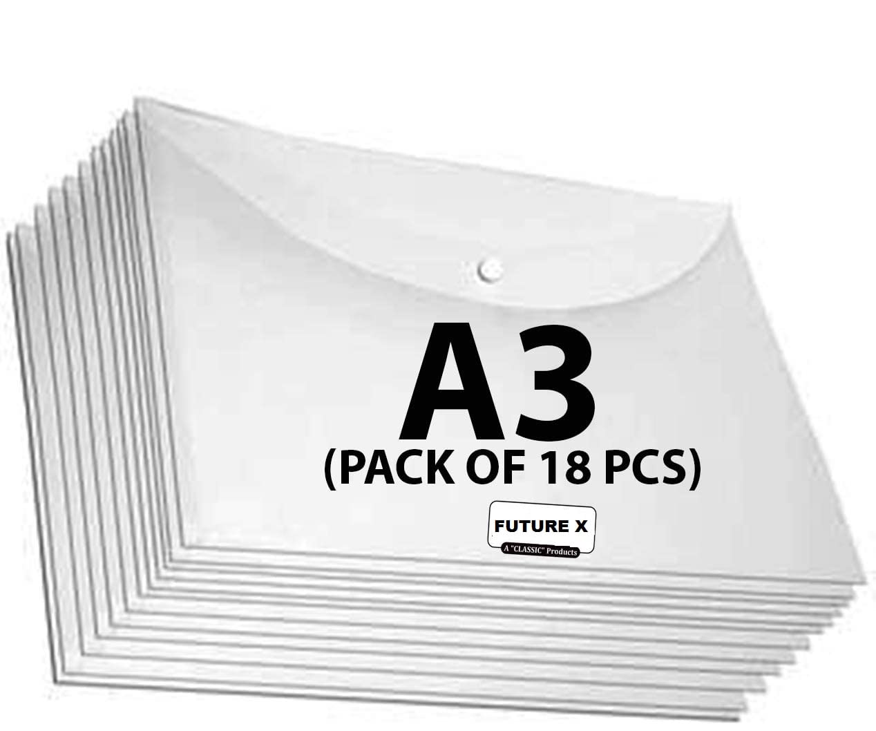 FUTURE X A3 Size My Clear Bag, Multipurpose Specially for Architecture