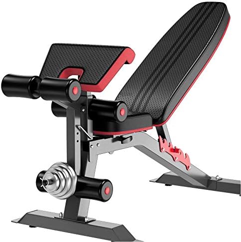 TZY Multifunctional Dumbbell Stool Home Multi-Function Fitness Chair Fitness Equipment Sit-up Board Bird Chair Priest Bench Bench 140 × 50 × 64cm Dumbbell Bench Abdominal Equipment
