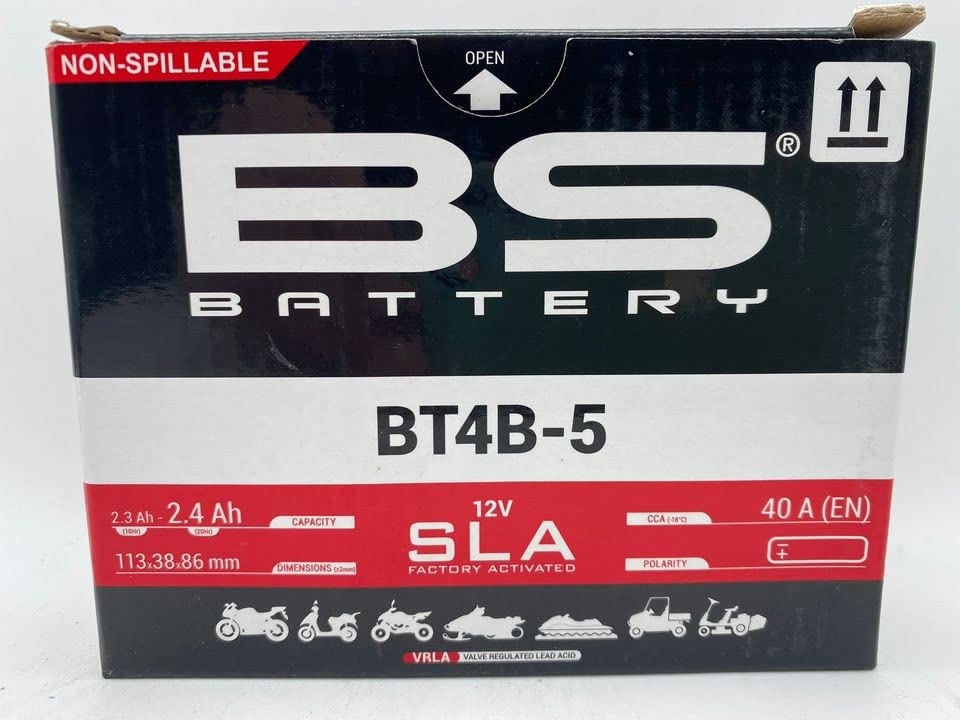 Batteria AGM BT4B-5 Per Yamaha TTR110EX 110 - Ricambio Motocicletta, Tecnologia SLA - Foto 8