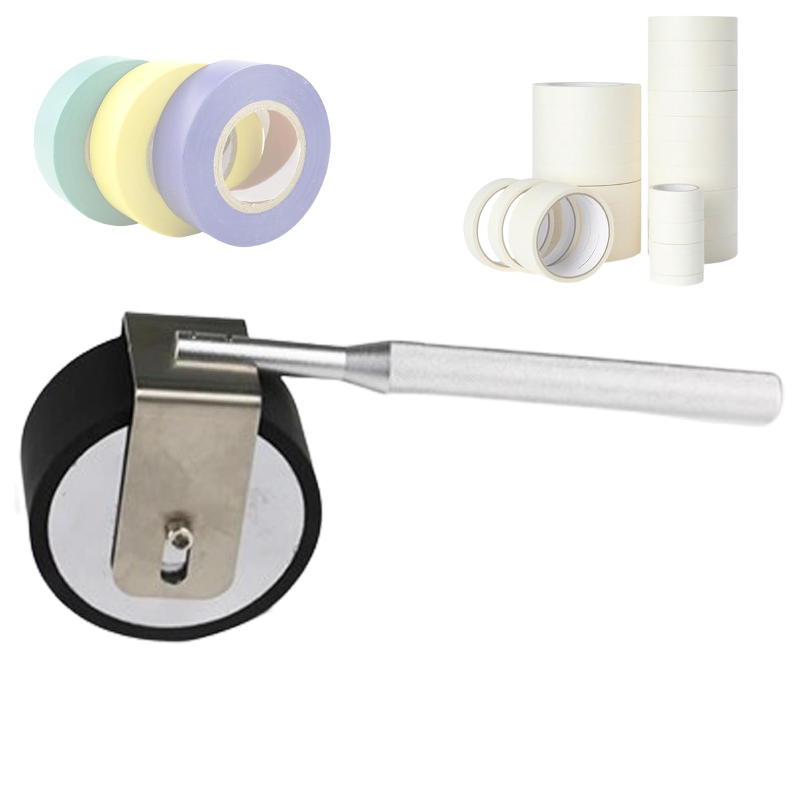 Probador de adherencia de cinta sensible a la presión, herramienta manual de prueba adhesiva de rodillo, fuerza de rodadura de 2000 ± 50 g, diámetro del rodillo de 83 mm, rodillo estándar de 2 kg