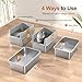Stainless Steel Sifting Litter Box, 23.6