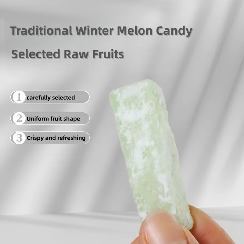 Tiras de dulce tradicional de melón de invierno 500g miniatura 2