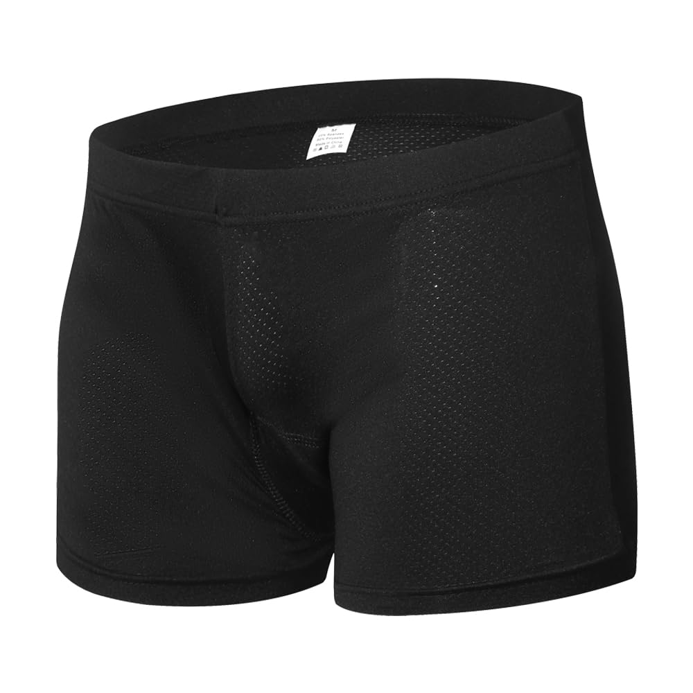 Pantaloni Bici Uomo Maglia da Ciclismo Uomo Pantaloncini Intimo da Bicicletta Abbigliamento da MTB Abbigliamento da Bici Gel Pad Traspirante Mutande Ciclismo Uomo