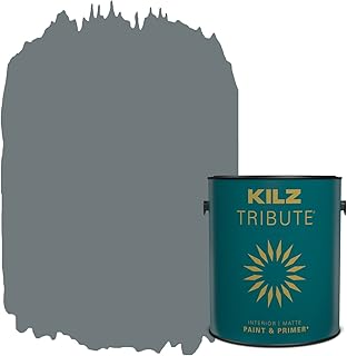 KILZ TRIBUTE Paint & Primer, Interior, Matte, Old Lamppost, 1 Gallon