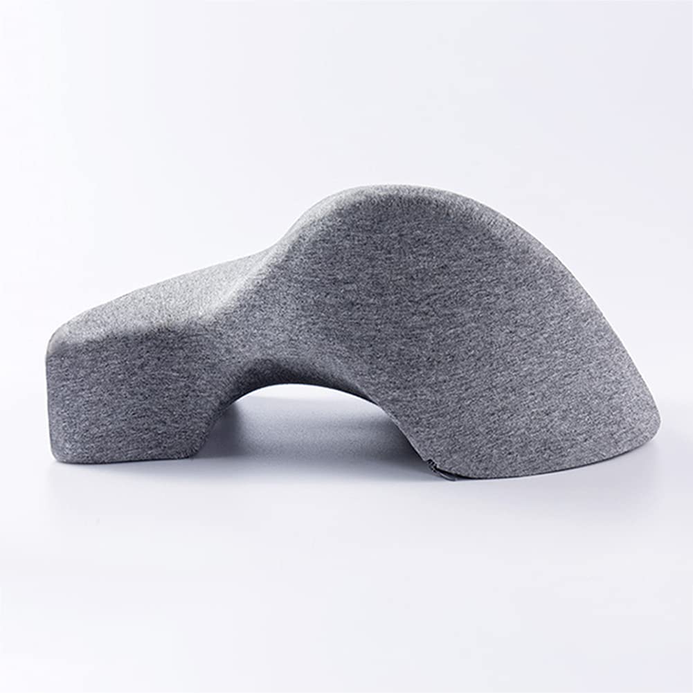 DongBao Almohada de Viaje Almohada de Espuma viscoelástica Escritorio de Siesta Almohada para Dormir Soporte Lumbar Almohada de Descanso de Oficina