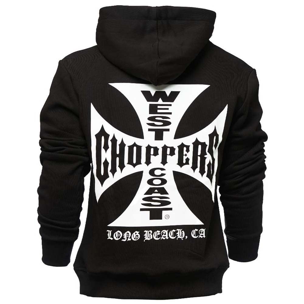West Coast Choppers OG Classic Sweat à Capuche Zip (Black,L)