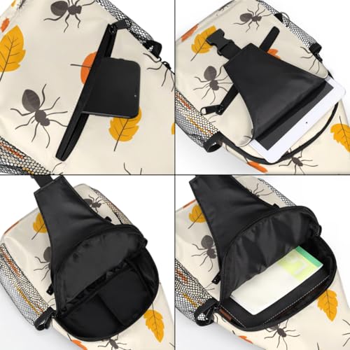 Bolso tipo bandolera unisex de poliéster para viaje y trekking miniatura 5