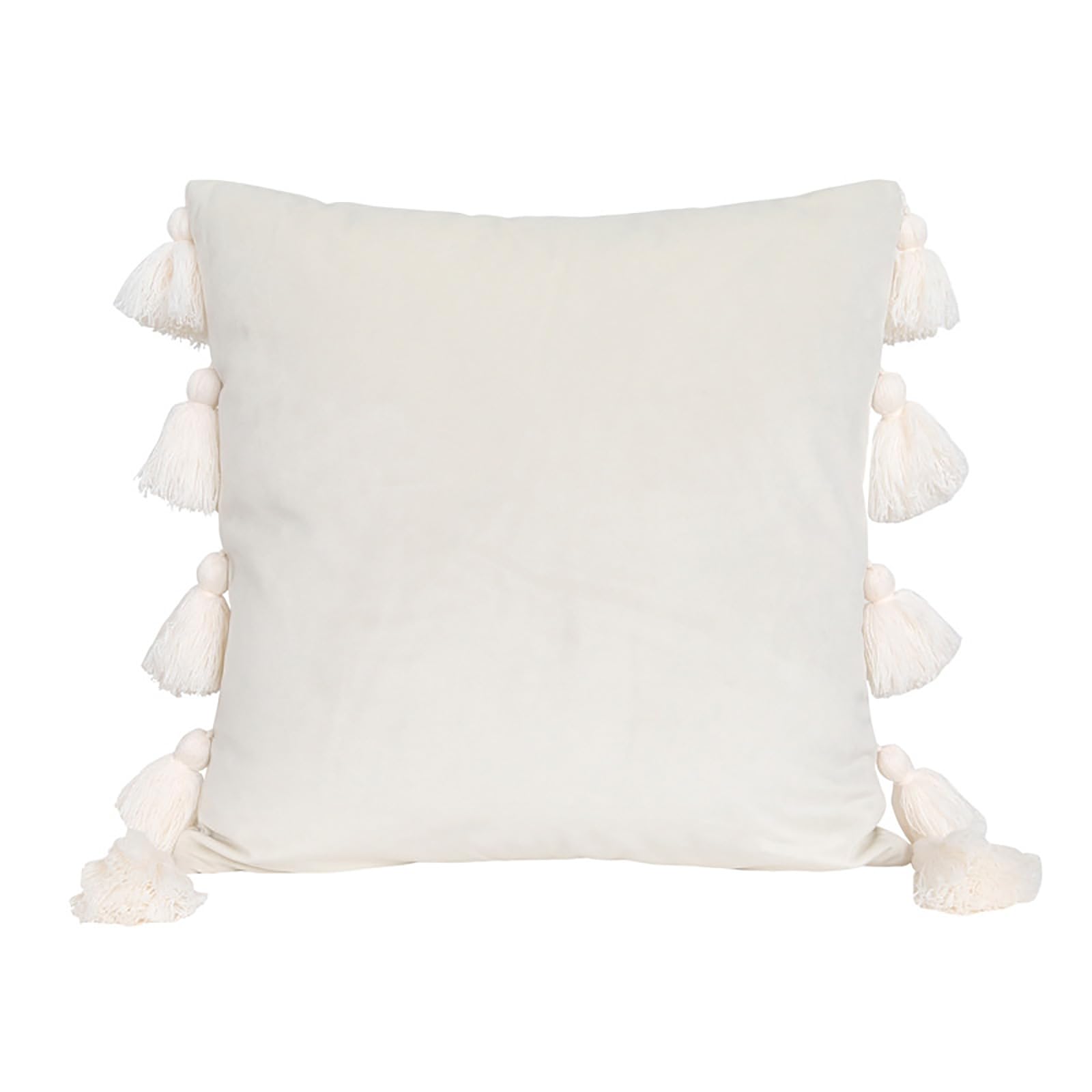 Limtula Plushes Velvets Tassels Throw Pillow Cover, Throw Pillow Cushions Sleeve for Fashionable Space Velvets Cushions Cover