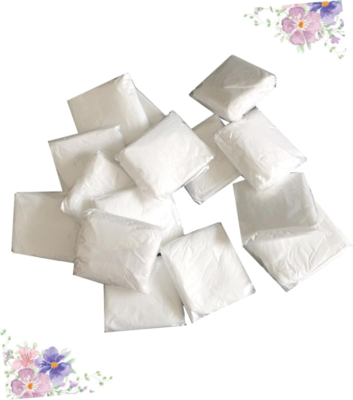 Generic Barber Apron Set 50pcs Disposable Shawls for Hair Cutting Home Salon Use